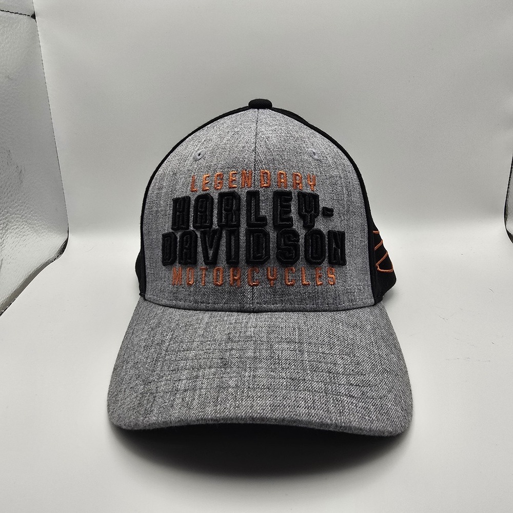 Harley-Davidson Legendary Motorcycles Black Hills Rapid City SD Flex Fit Hat S/M